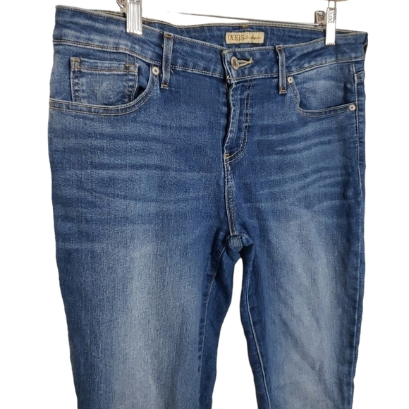 GUESS Stretch Y2K 90's Retro City Preppy Vintage Skinny Jeans - Women's - Picture 2 of 6